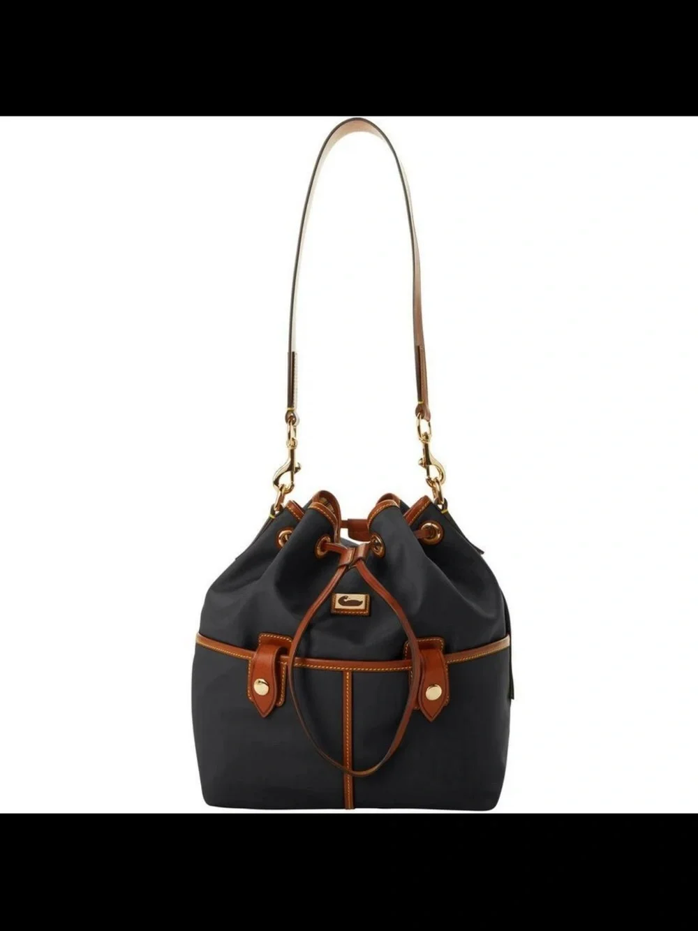 Dooney & Bourke Wayfarer Nylon Drawstring Hobo Bag - Picture 11 of 11